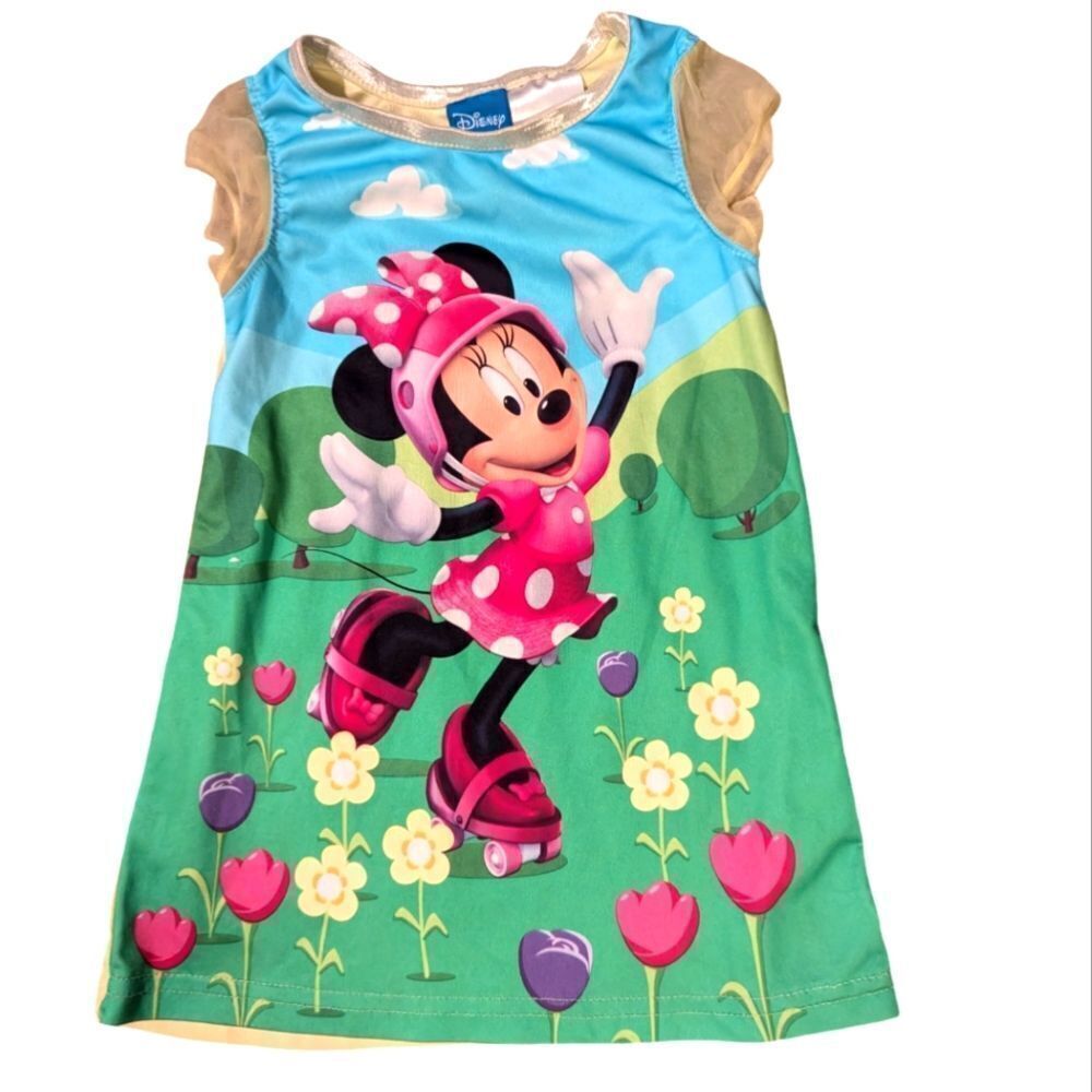 Disney Minnie Mouse Y2K girls pajama nightgown‎ - Picture 1 of 7